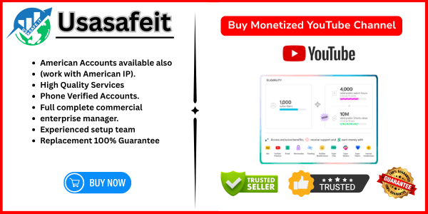 Buy Monetized YouTube Channel