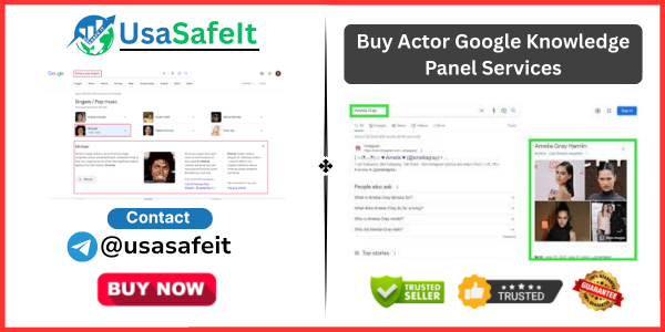 Buy Actor Google Knowledge Panel Services