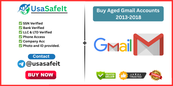 Buy Aged Gmail Accounts 2013-2018