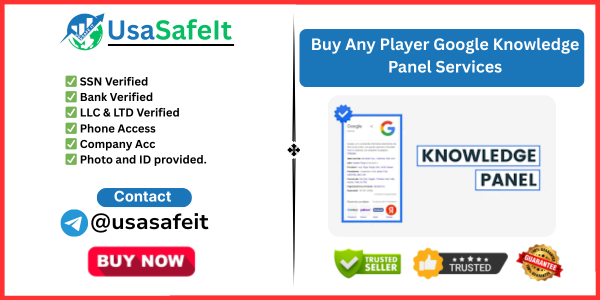 Buy Any Player Google Knowledge Panel Services