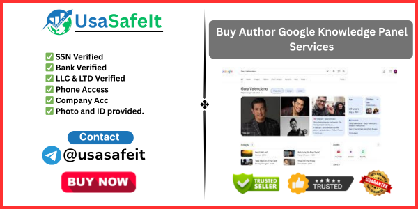Buy Author Google Knowledge Panel Services