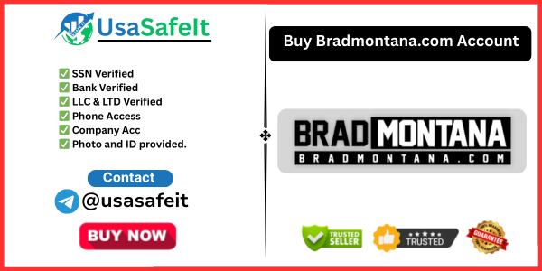 Buy Bradmontana.com Account