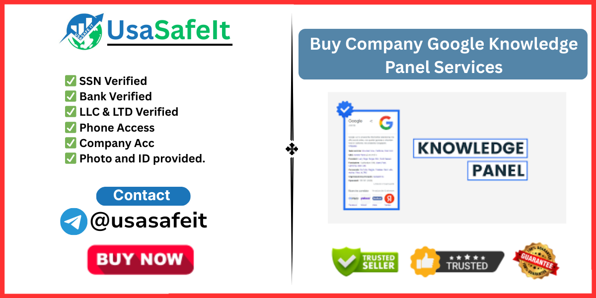 Buy Company Google Knowledge Panel Services