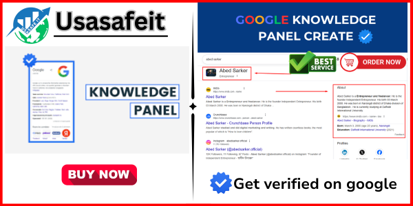 Buy Google Knowledge Panel Services