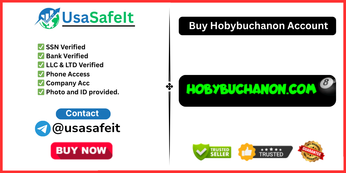 Buy Hobybuchanon Account
