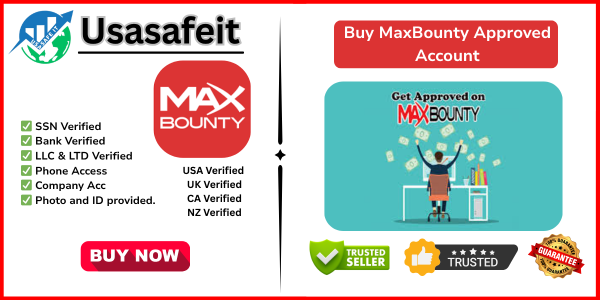 Buy MaxBounty Approved Account