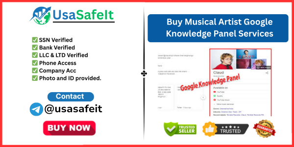 Buy Musical Artist Google Knowledge Panel Services