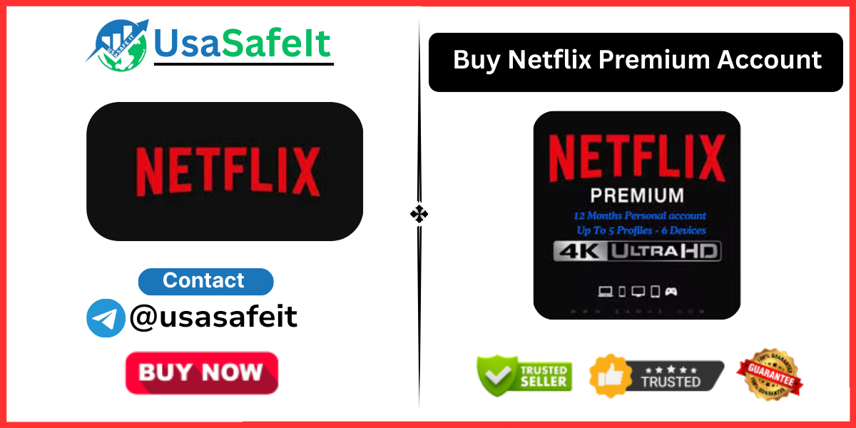 Buy Netflix Premium Account
