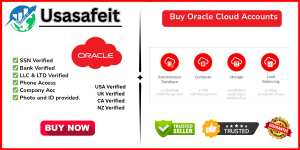 Buy Oracle Cloud Accounts