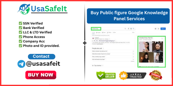 Buy Public figure Google Knowledge Panel Services