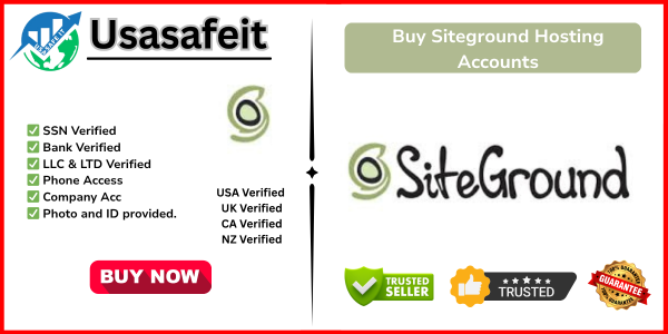 Buy Siteground Hosting Accounts