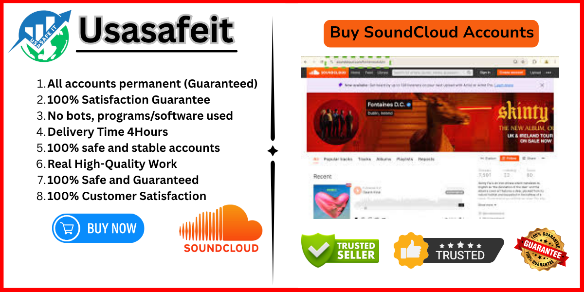 Buy SoundCloud Accounts