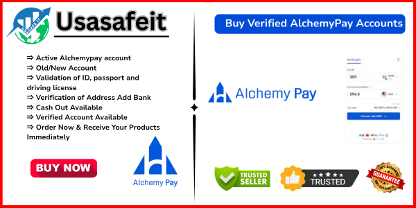 Buy Verified AlchemyPay Accounts