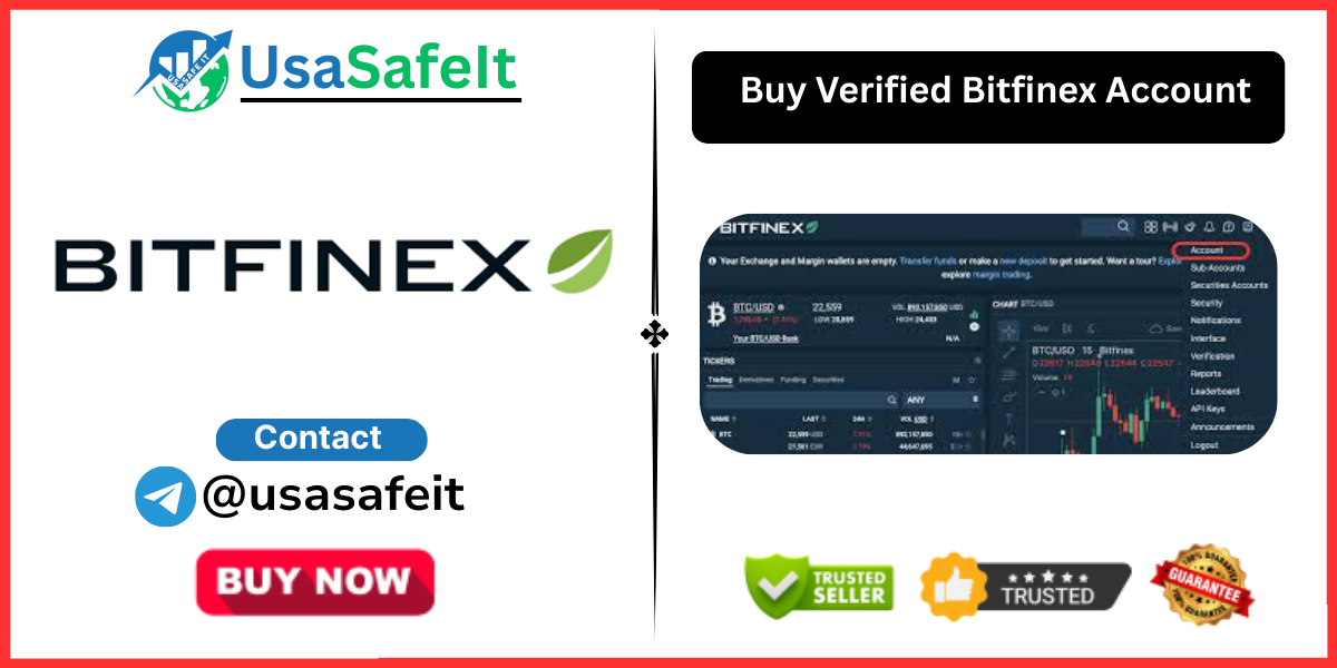 Buy Verified Bitfinex Account