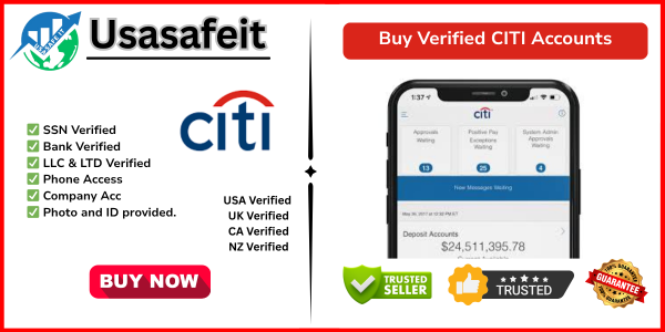 Buy Verified CITI Accounts
