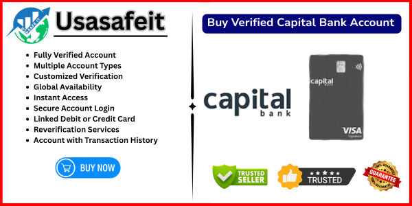 Buy Verified Capital Bank Account