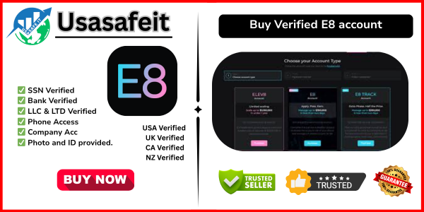 Buy Verified E8 account