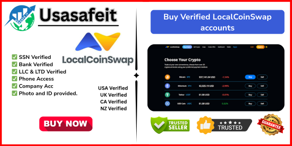 Buy Verified LocalCoinSwap accounts