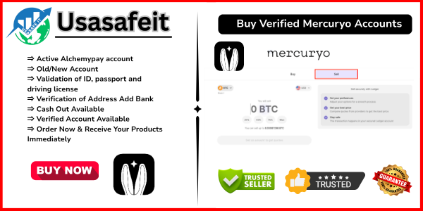 Buy Verified Mercuryo Accounts