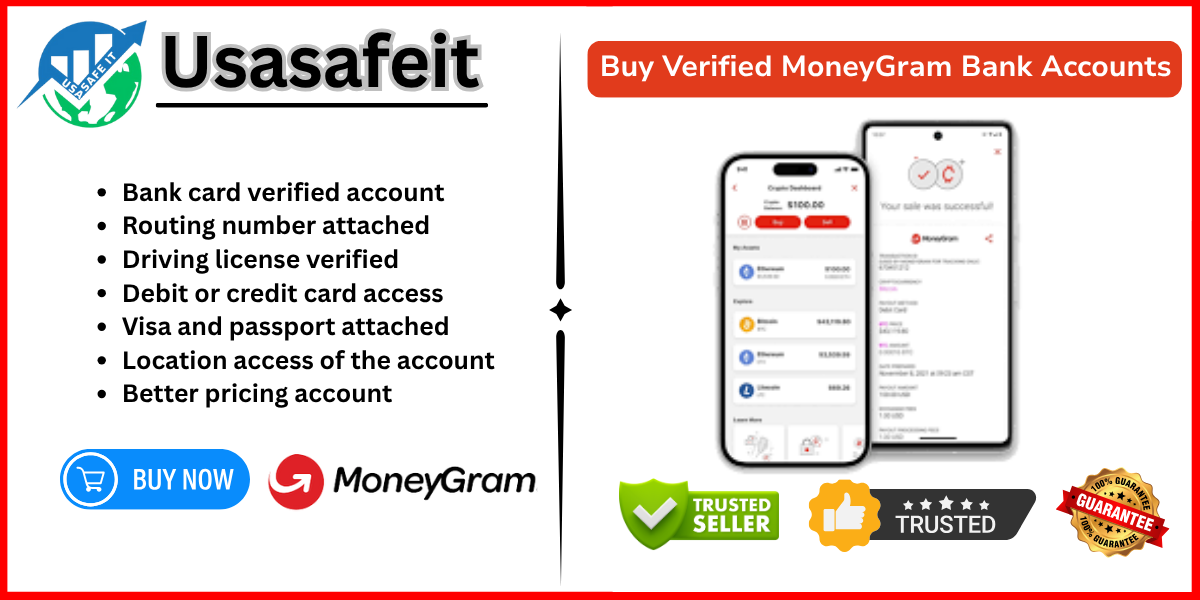 Buy Verified MoneyGram Bank Accounts