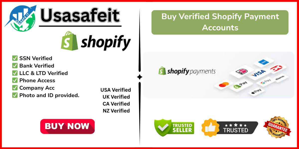 Buy Verified Shopify Payment Accounts
