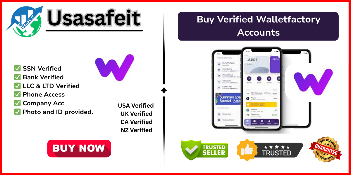 Buy Verified Walletfactory Accounts