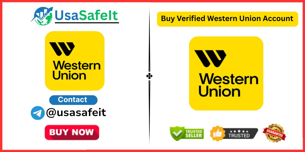 Buy Verified Western Union Account
