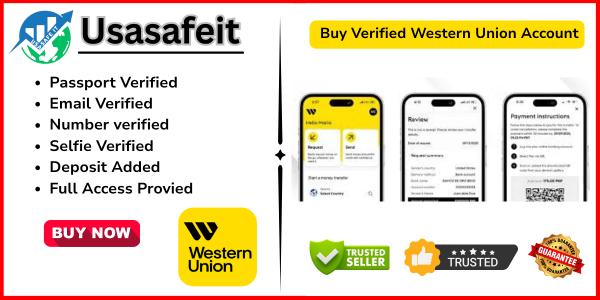 Buy Verified Western Union Account
