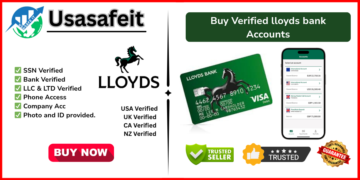 Buy Verified Lloyds Bank Account
