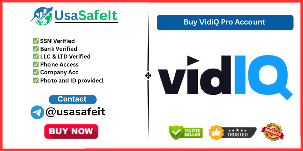 Buy VidiQ Pro Account