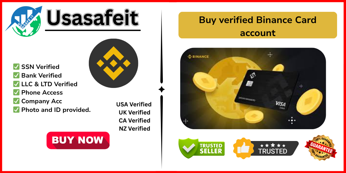 Buy verified Binance Card account