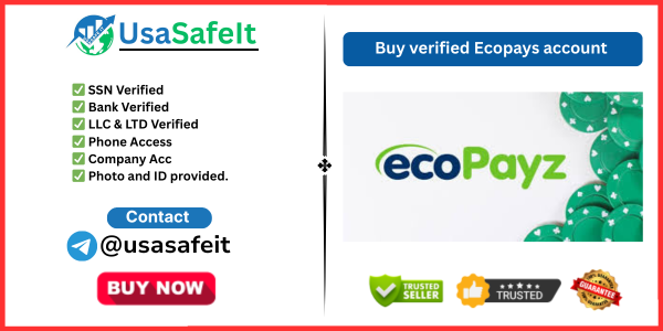 Buy verified Ecopays account