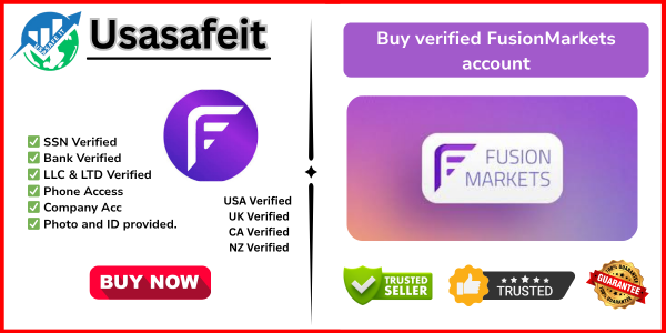 Buy verified FusionMarkets account