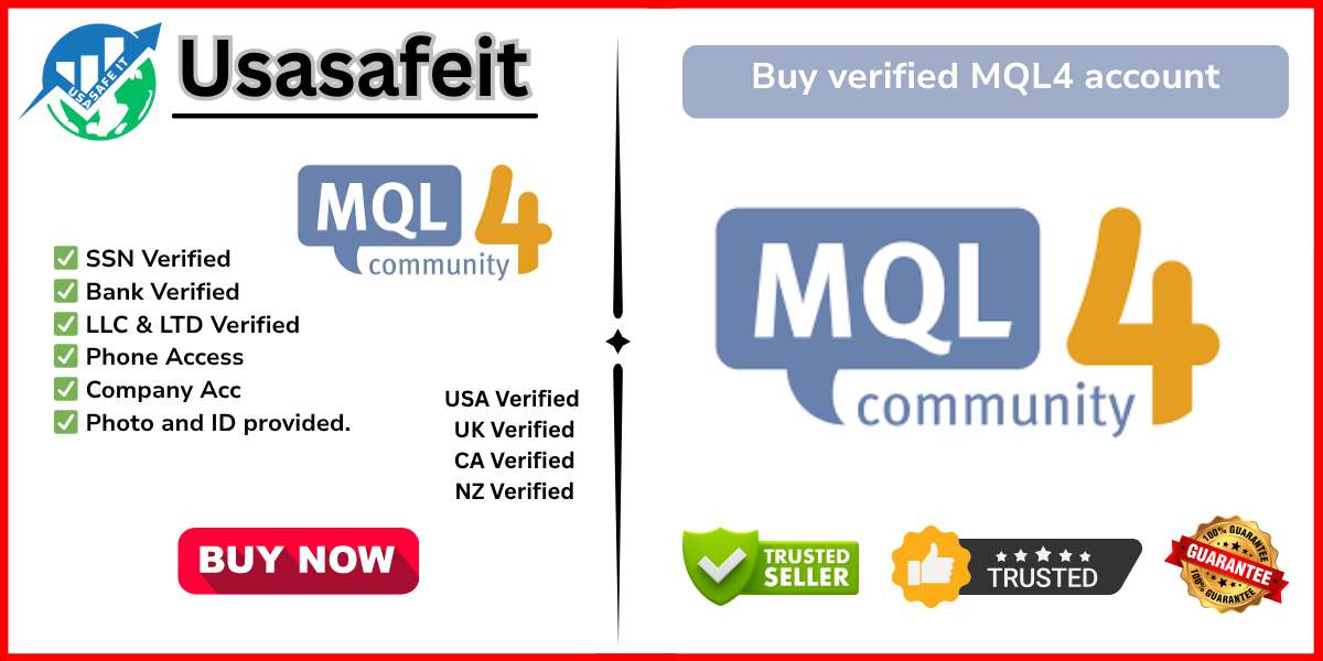 Buy verified MQL4 account
