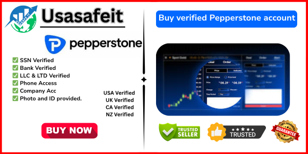 Buy verified Pepperstone account