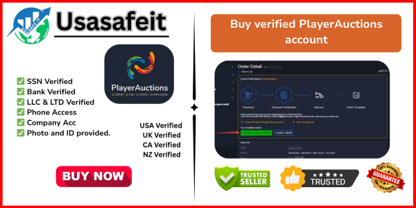 Buy verified PlayerAuctions account