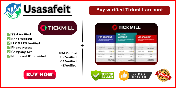 Buy verified Tickmill account