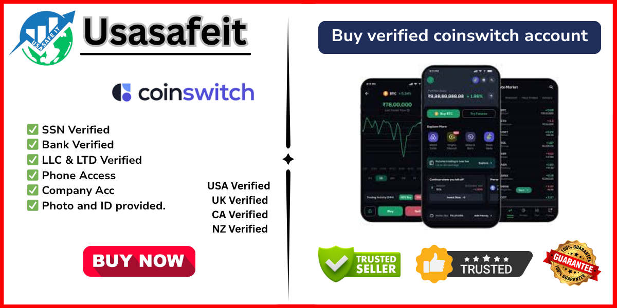 Buy verified coinswitch account