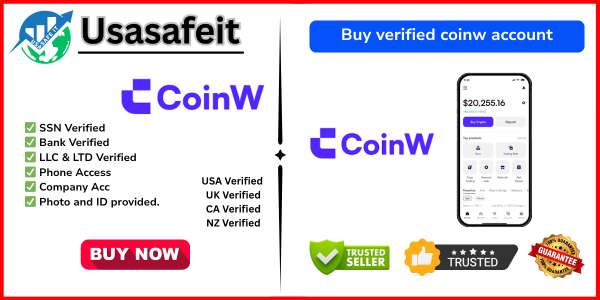Buy verified coinw account