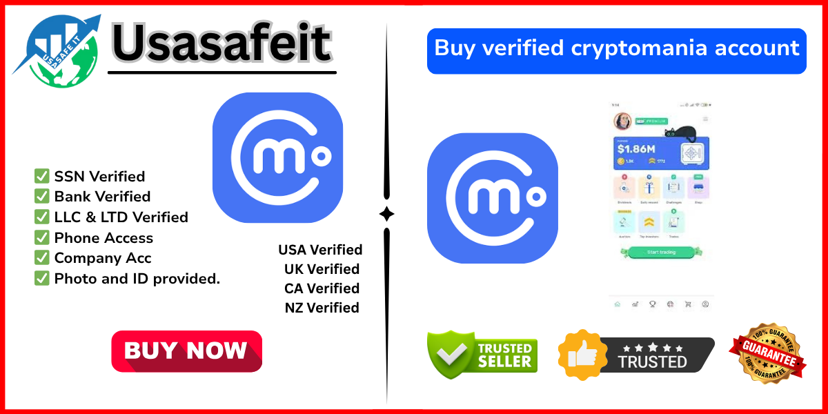 Buy verified cryptomania account
