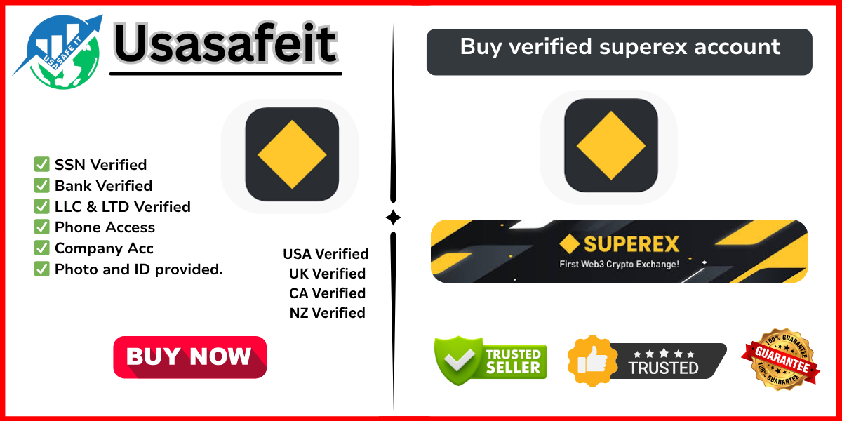 Buy verified superex account