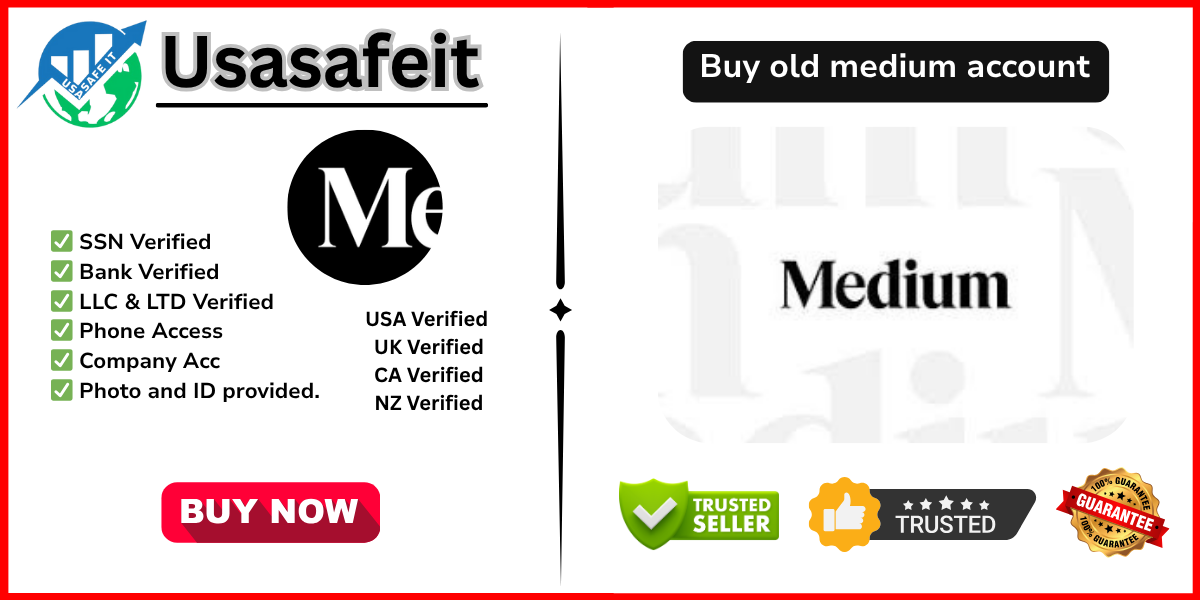 Buy old medium account