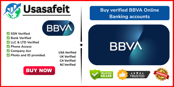 buy verified BBVA Online Banking accounts