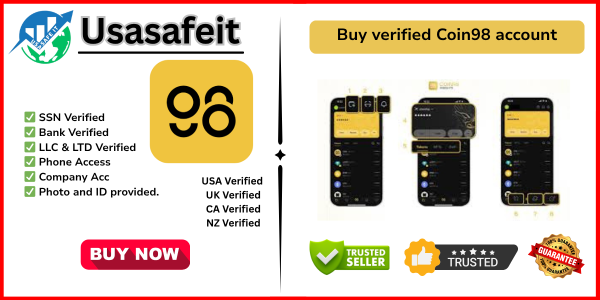 buy verified Coin98 account