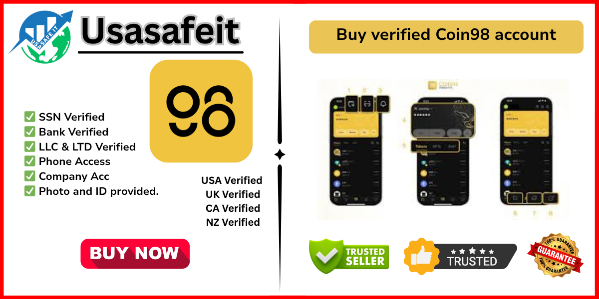 buy verified Coin98 account
