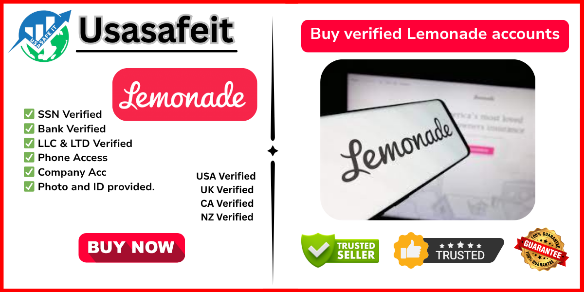 Buy verified Lemonade accounts