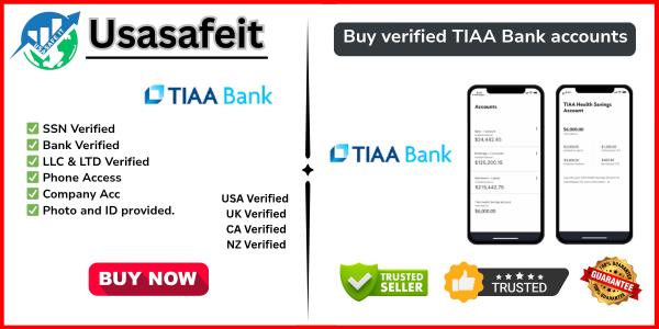 Buy verified TIAA Bank accounts