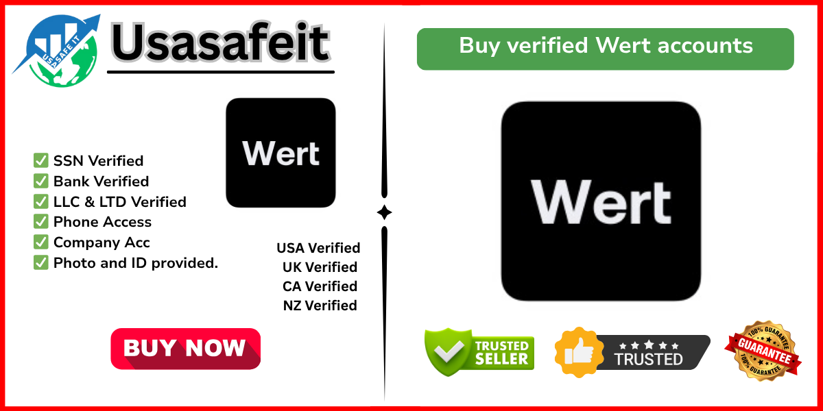 Buy verified Wert accounts