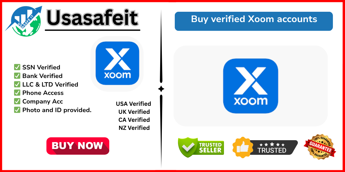 Buy verified Xoom accounts