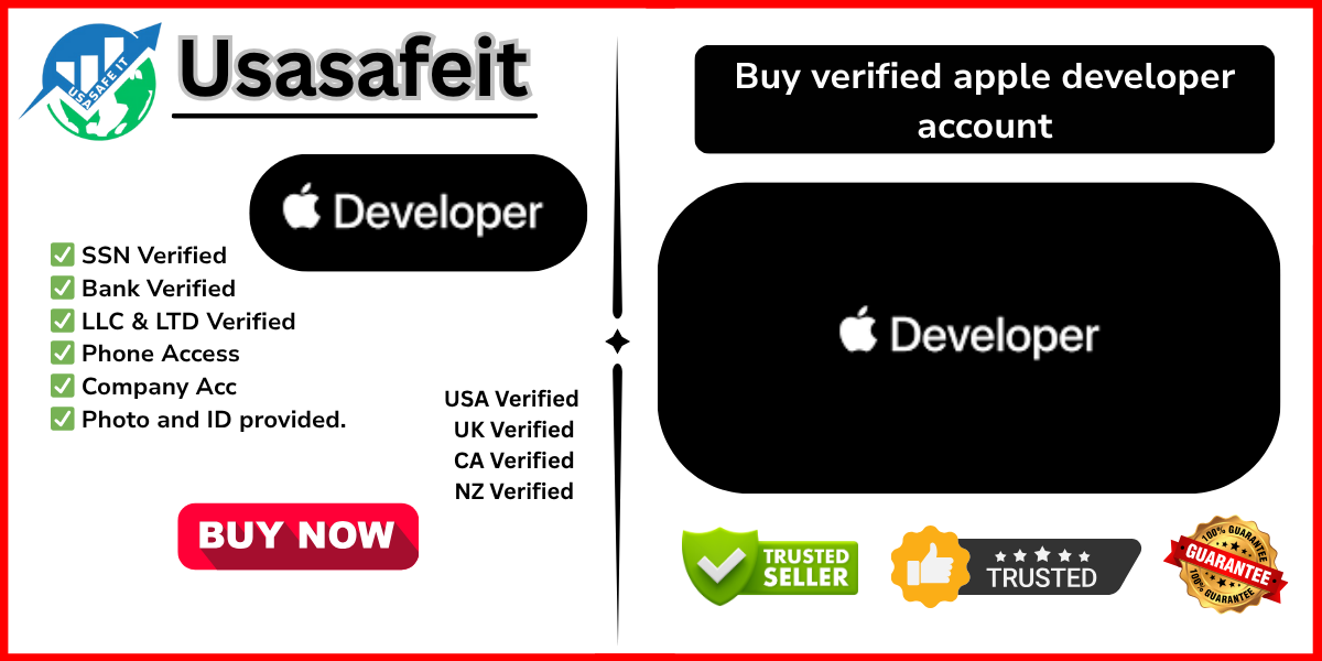 buy verified apple developer account